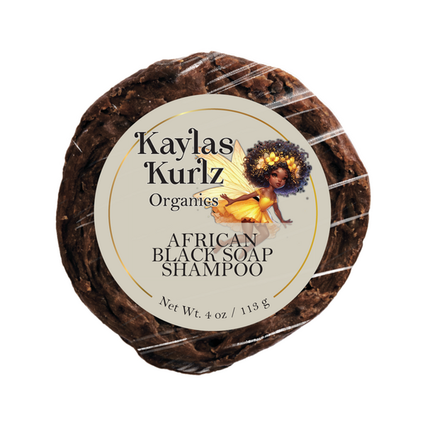 Whispering Roots Crumble Bar African Black Soap Shampoo