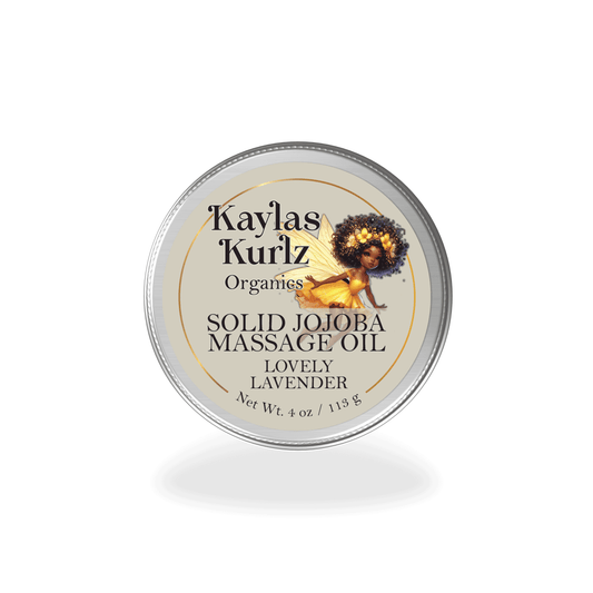 Lovely Lavender Solid Jojoba Massage Oil