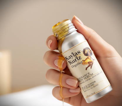 Kaylas Kurlz Organics Black Pepper & Turmeric Radiance Skin Serum